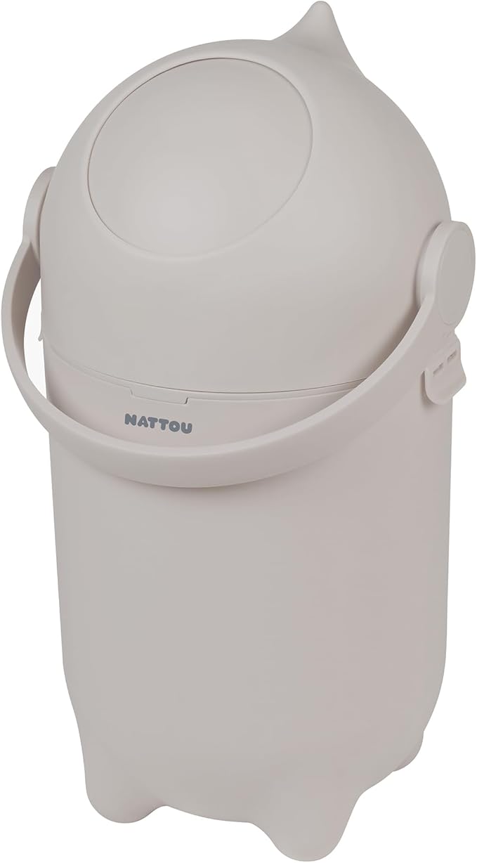 Caixote lixo fraldas bege claro (taupe)