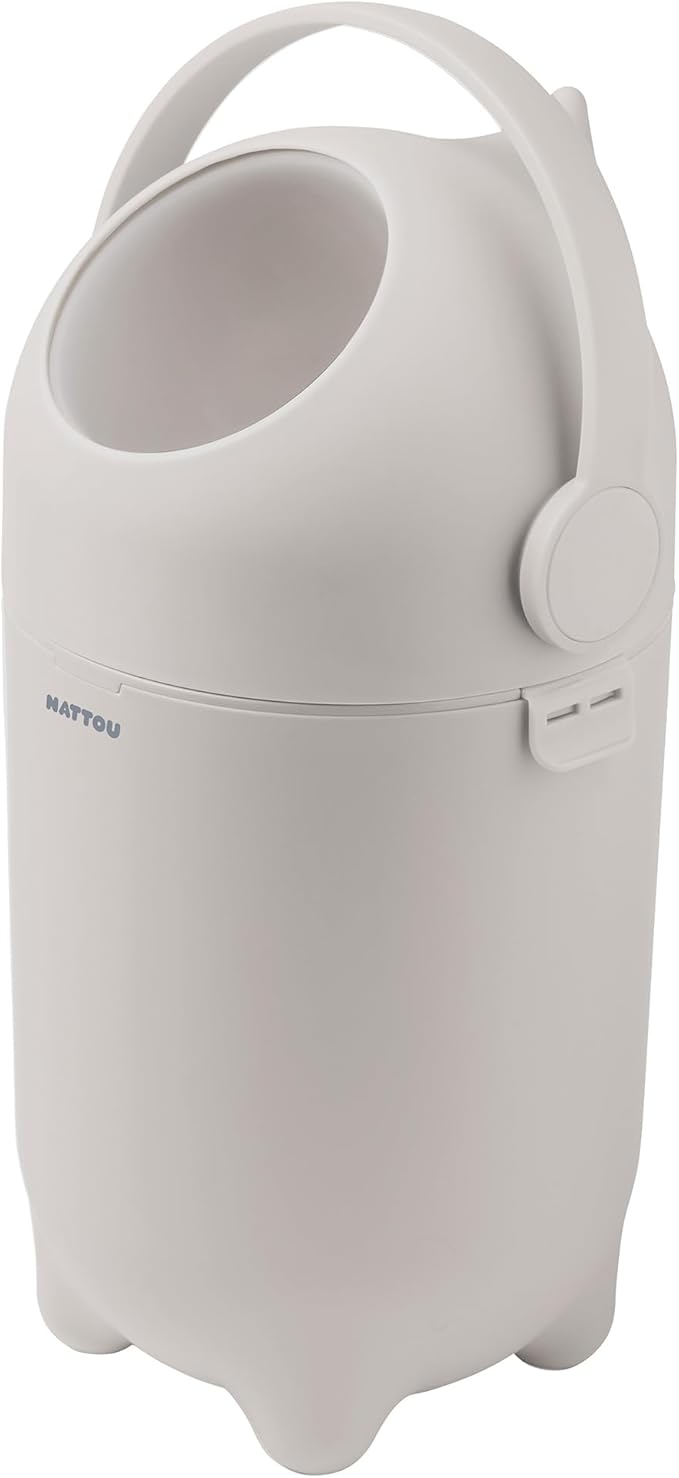 Caixote lixo fraldas bege claro (taupe)