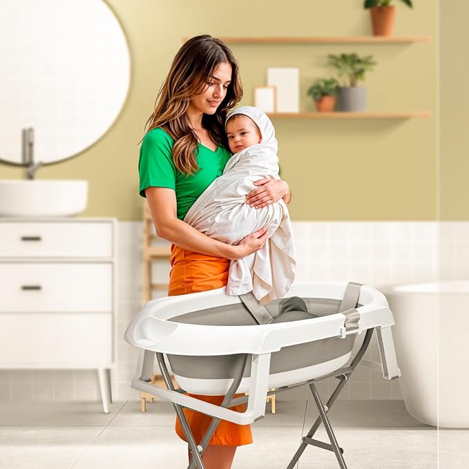 Banheira com suporte